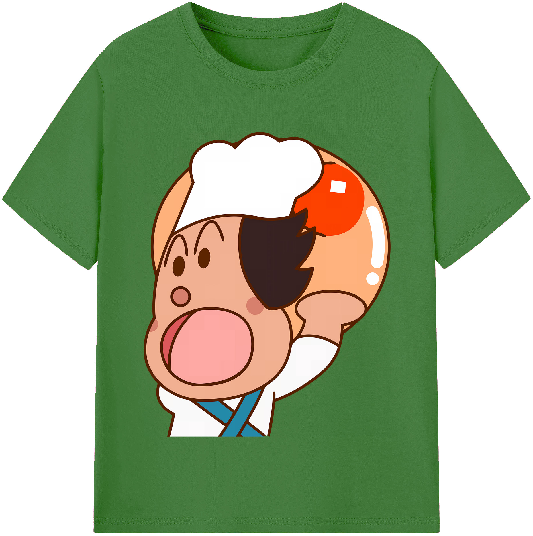 （画像用） アンパンマン Anpanman レディースカジュアルプリントTシャツ（綿100％）